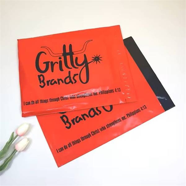 Eco-friendly poly mail bags made from recycled materials
