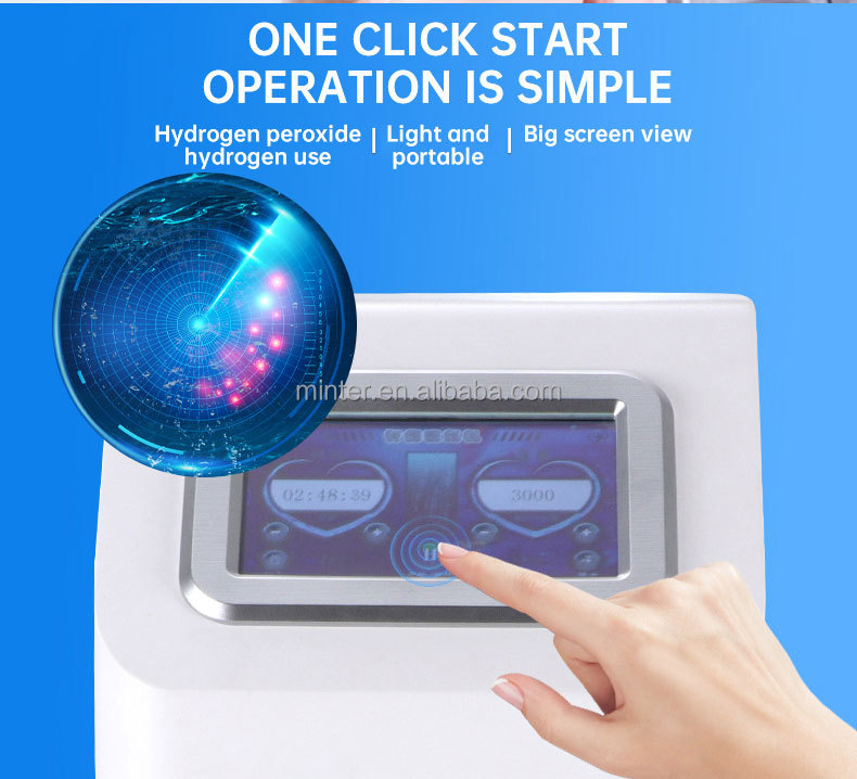 Household High Concentration Hydrogen Oxygen Generator 3000ml/Min Oxyhydrogen Inhalation Suction Machine details