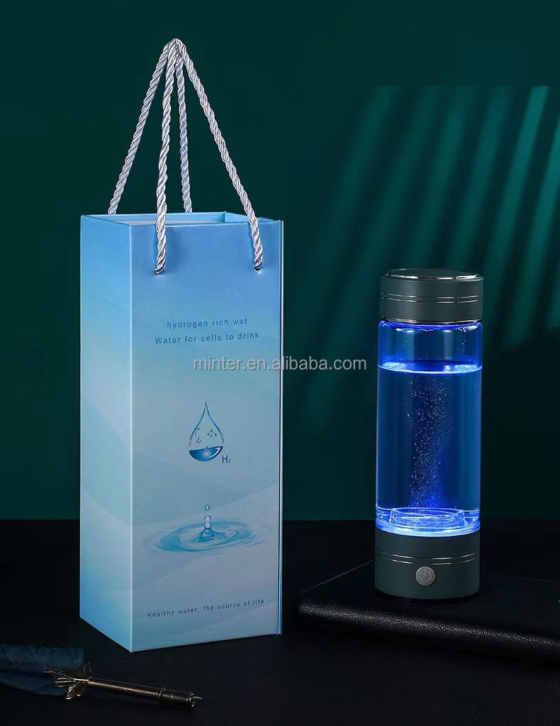 Factory wholesale Spe/Pem Hydrogen Water Generator Portable Hydrogen Rich Water Ionizer Cup Bottle manufacture