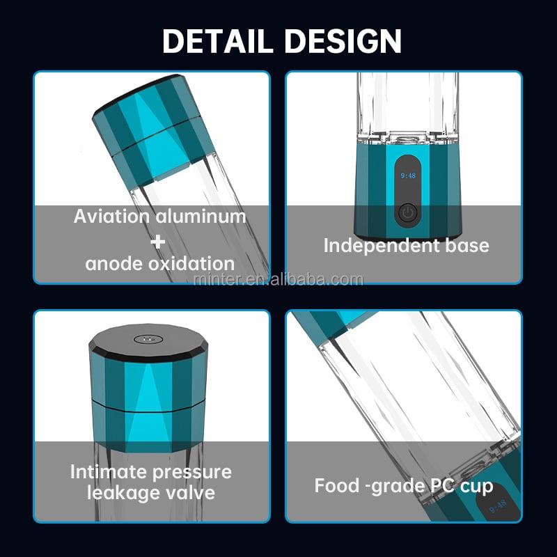 Hot Sale 6000ppb Healthy Water Equipment SPE High Hydrogen Rich Water Hydrogen Water supplier