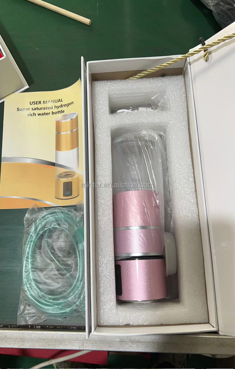 Factory wholesale Portable Hydrogen Water Ionizer Machine Rich Hydrogen Water Health Cup for Home Travel factory