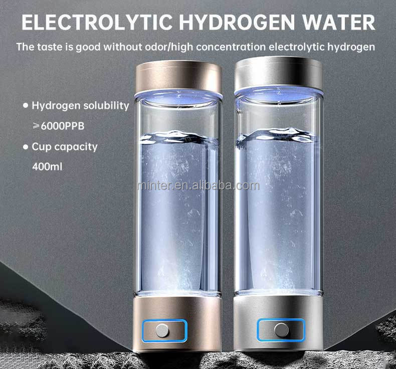 Hydrogen water bottle