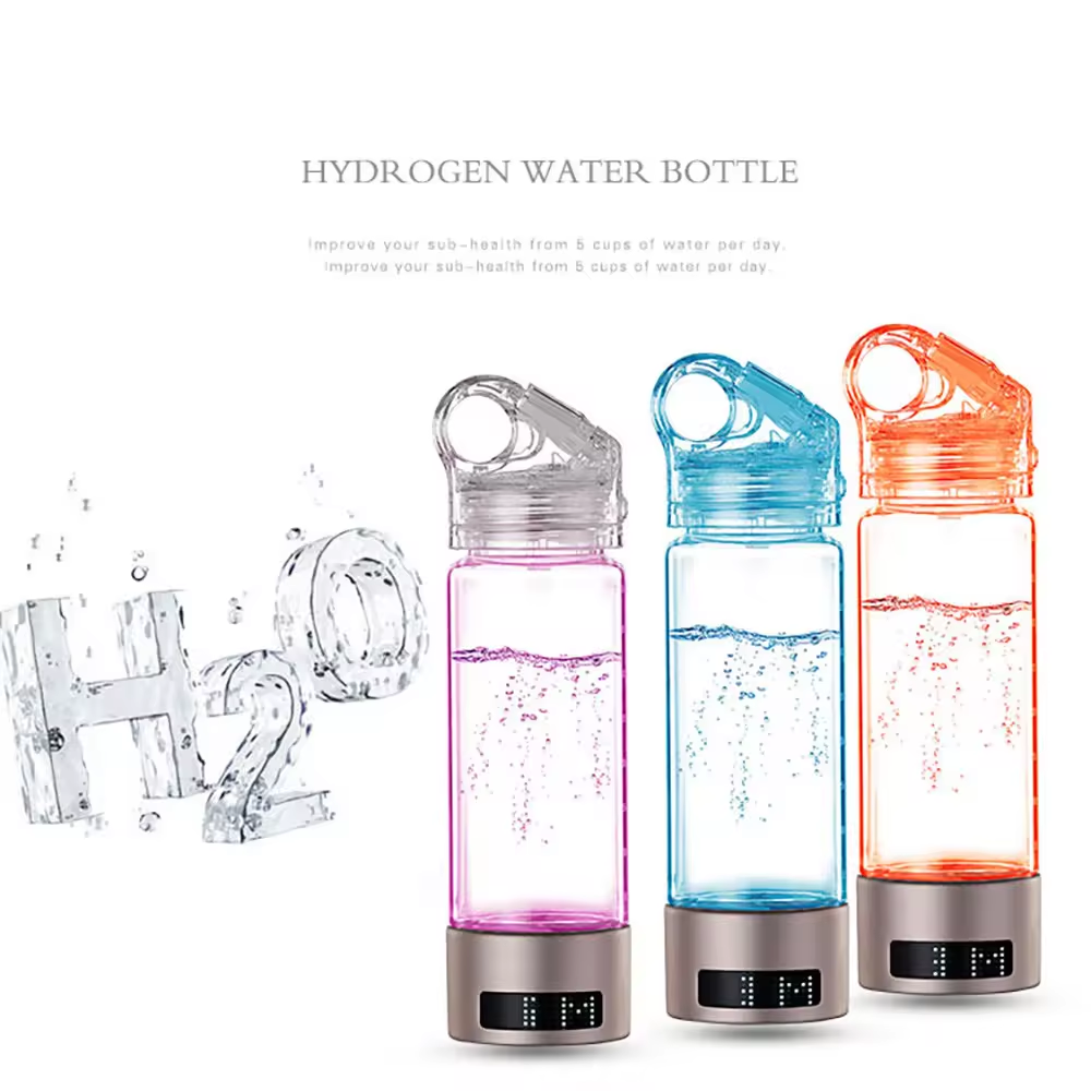 Factory Wholesale Fashion Design 280ml Hydrogen Water Bottle Hydrogen Rich Water Cup Hydrogen Water Filter Bottle details