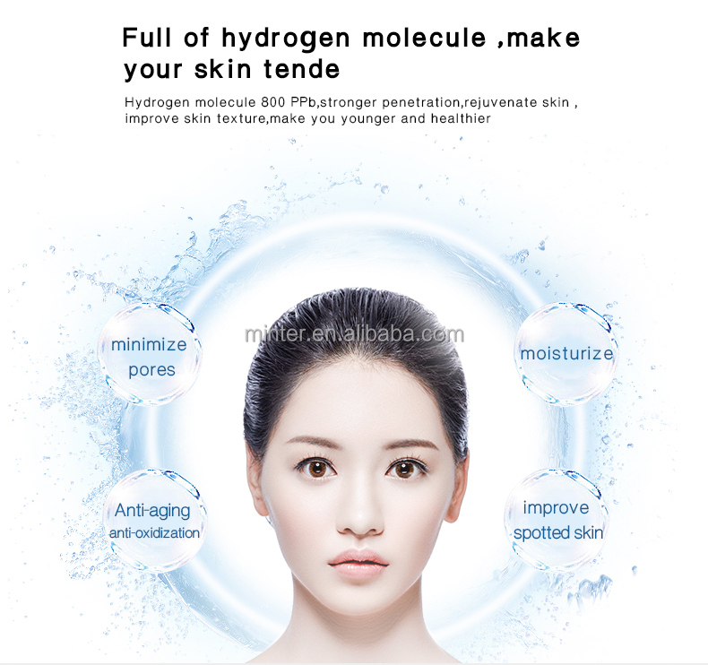 Portable Nano Sprayer Hydrogen Water Rechargeable Electric Ion Nano Facial Mist Sprayer factory