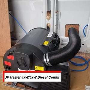 Heating and Hot Water for Medium Vehicles