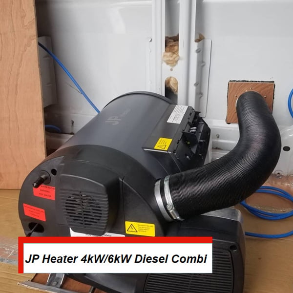 Enjoy a cozy atmosphere with the JP Combi Heater Diesel