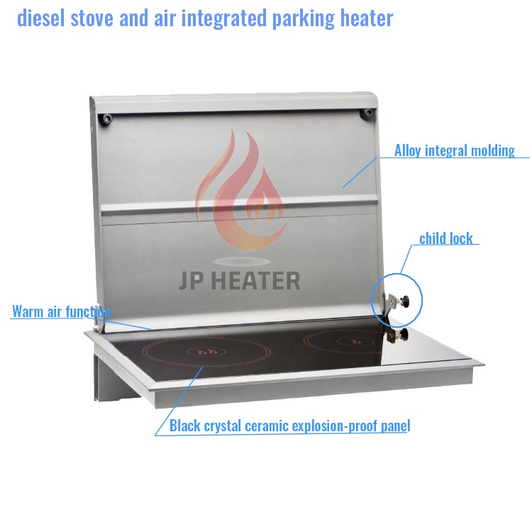 JP 2.2kw Diesel Stove Cooker And Air Heater Combi For Motorhome Similar To Wallas For Caravan Boat manufacture