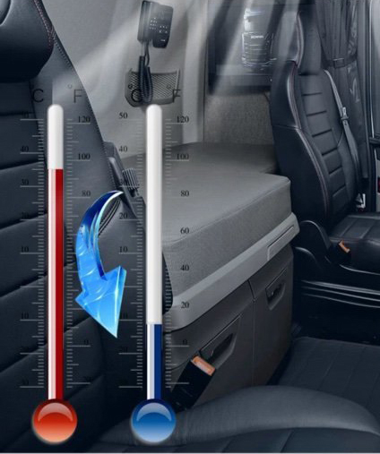 For Truck cabs Electric Air Conditioner One-piece Aircon/Overhead Type Air Conditioner 24V supplier
