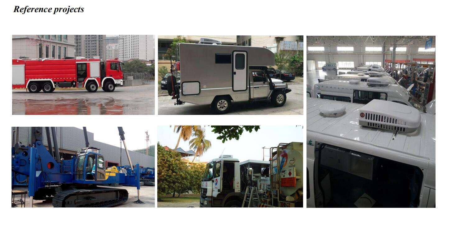 JP Parking Rooftop Air Conditioner AC Cooler for Truck Heavy-duty Vehicle 12V details