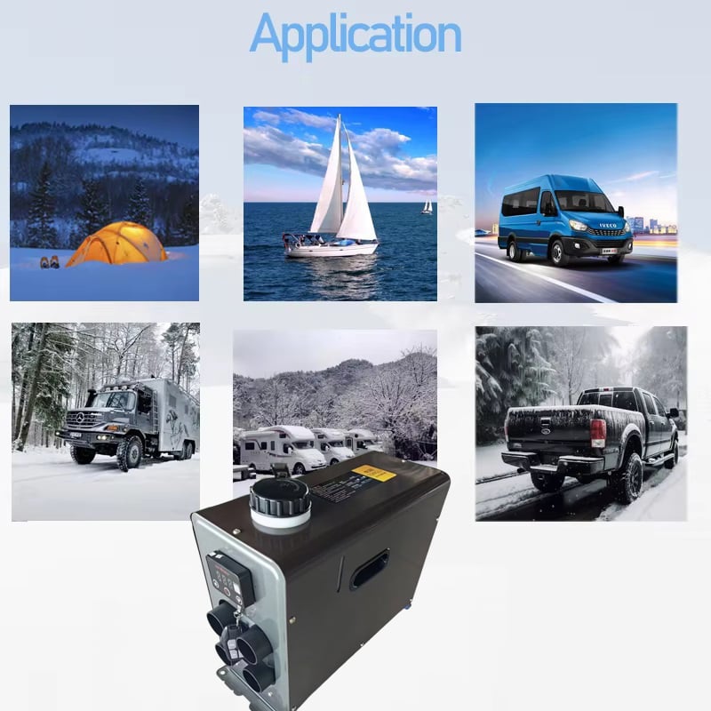 JP High Quality 2kw Car Diesel Heater All In One Diesel Car Boat Air Parking Heaters 12v 24v For Car RV Truck supplier