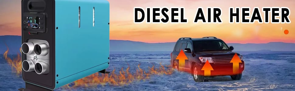 JP Diesel Air Heater All-in-one 12V 24V 2KW LCD Remote Control for Car RV details
