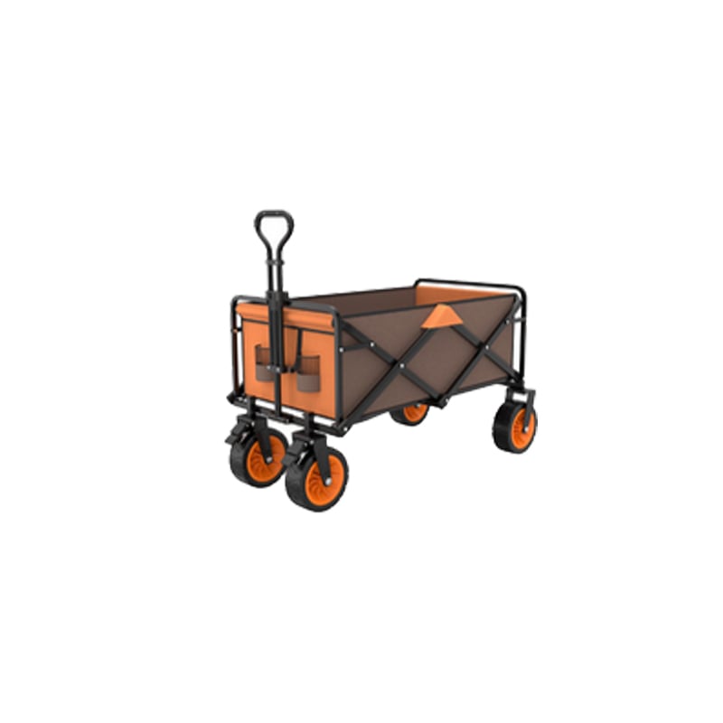 product jp outdoor shopping trolley picnic cart camping wagon foldable camping trolly cart folding platform-3