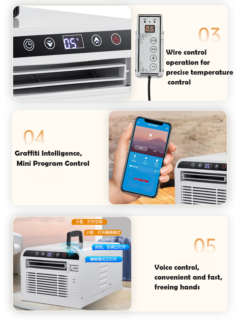 60hz all in one r134a mobile air conditioning-4
