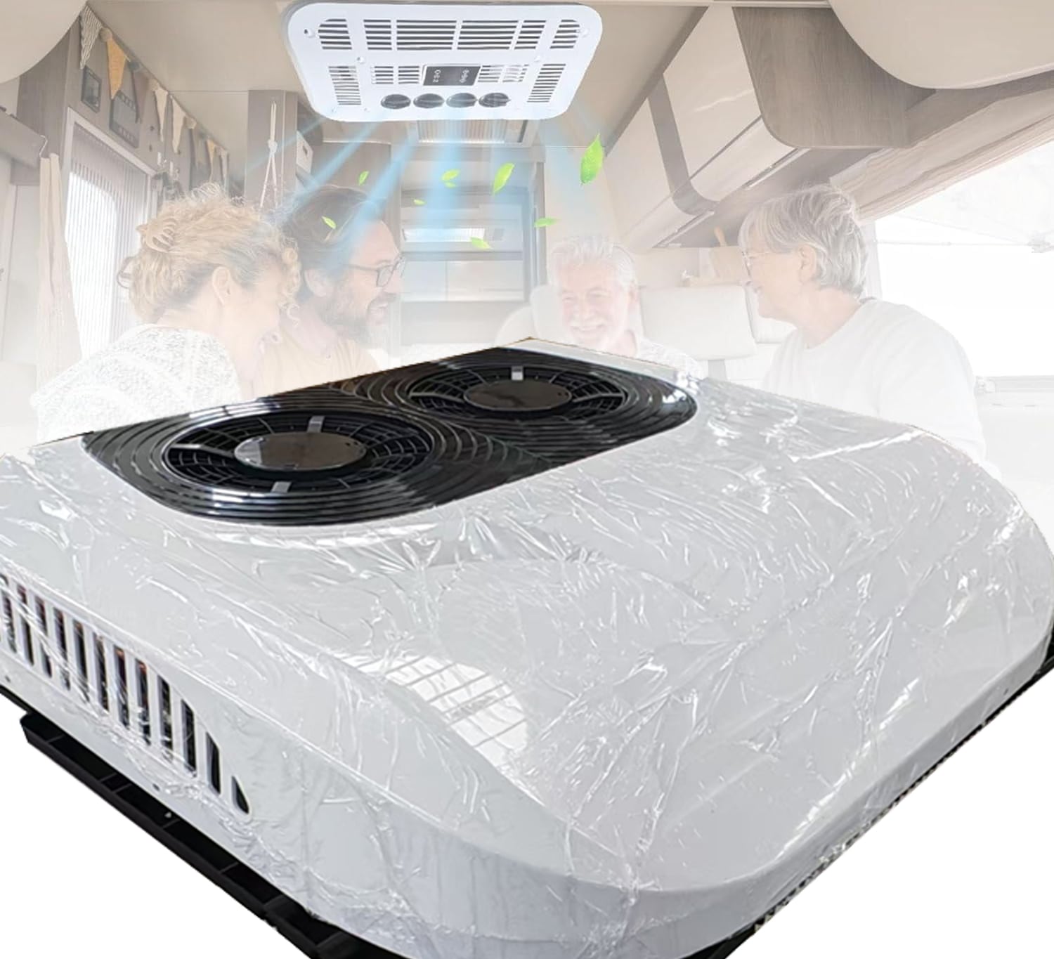 product jp 24v ac system  rooftop parking air conditioning electric air conditioner 12v for trucks-2