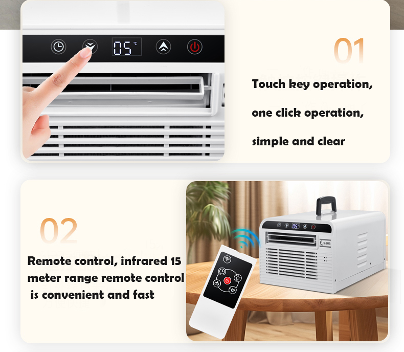 60hz all in one r134a mobile air conditioning-3