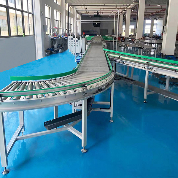 Safety Features of Gravity Roller Conveyor System