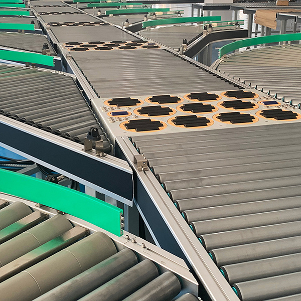 Innovation of Gravity Roller Conveyor System