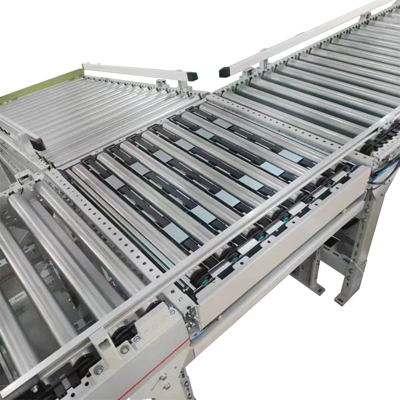 Lifting Type Jacking Flat Roller 90 Degree Transfer Machine Pop Up Conveyor For Cartons and Boxes