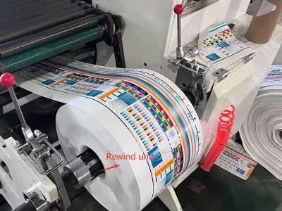 Sleutelkomponente Agter Hoogsnelheids Flexo Drukkers