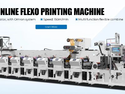 Watter Rol Speel Flexo-masjiene in Buigsame Verpakking Omskakellingslyne