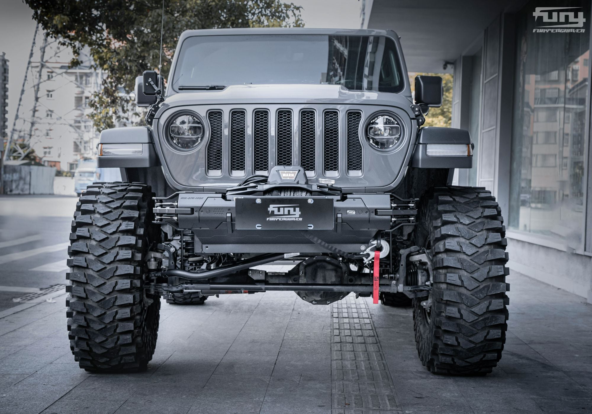 FURY フロントバンパー Jeep wrangler 専用, China FURY