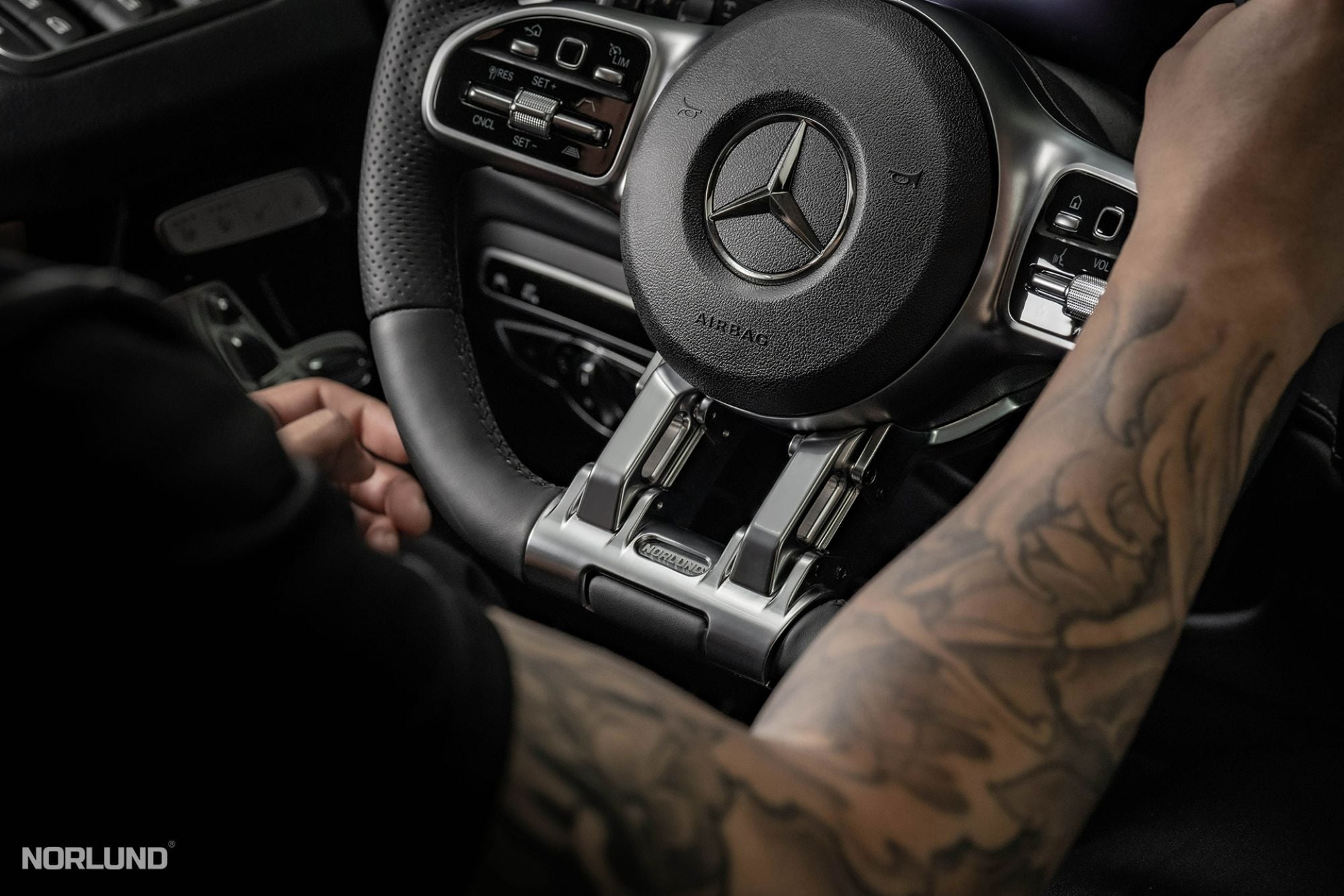 Norlund Lenkradgelenk Schwenkarm für Mercedes-Benz G G63/W463A