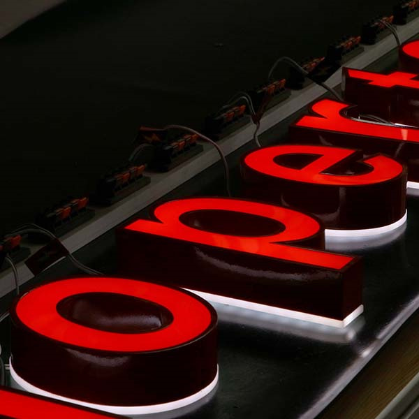 Why channel letters stand?