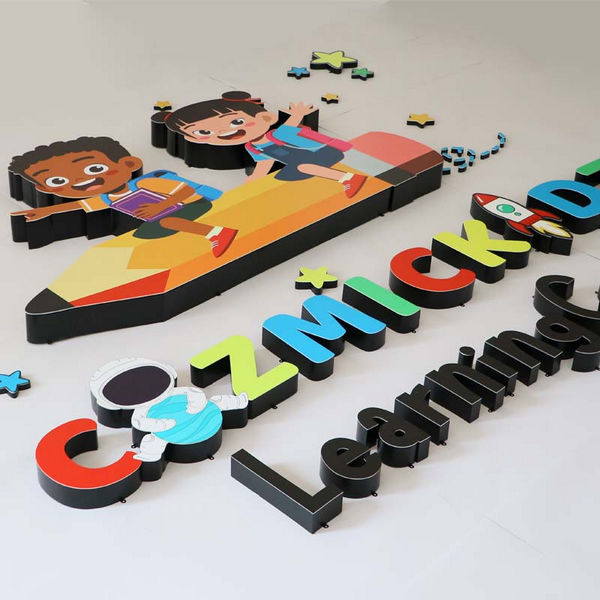3d logo sign-0