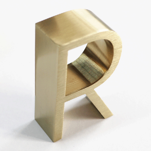 stainless steel letter-0