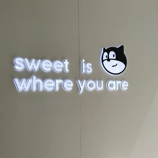 custom logo sign for wall-0