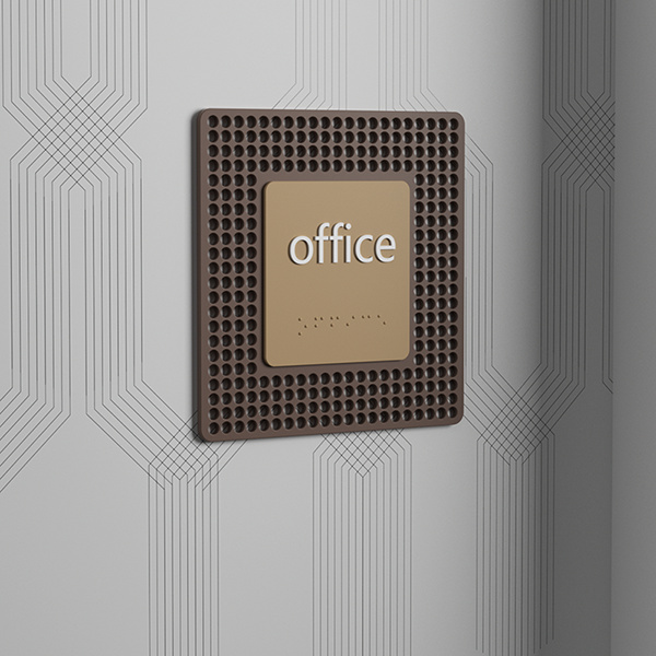 metal office sign-0