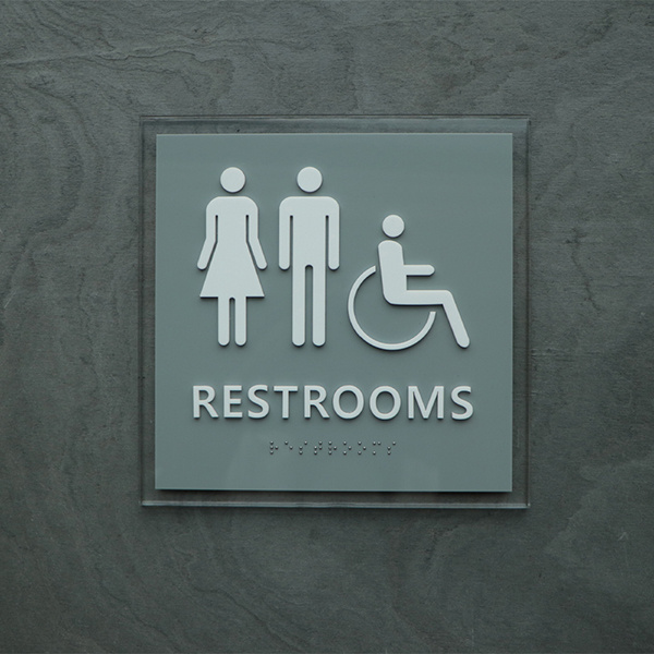 The impact of a sleek backlit metal sign