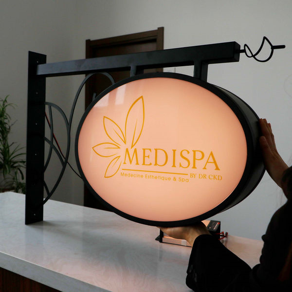 business light box sign-0