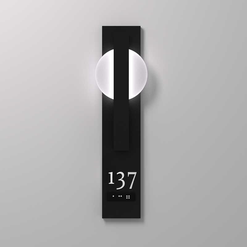1 ADA braille hotel number manufacture