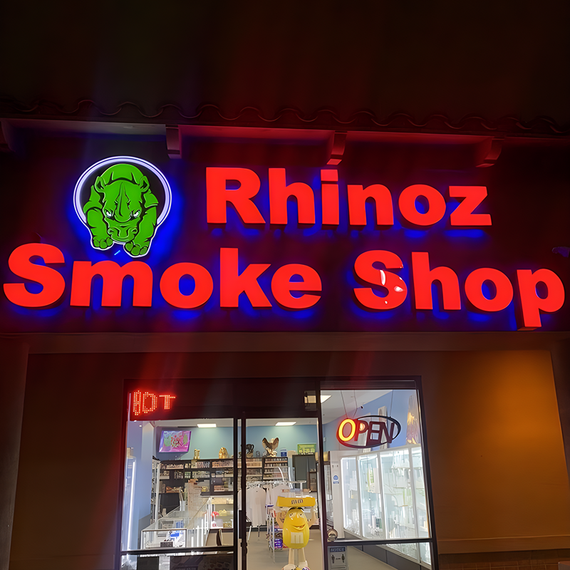 7 Front and Back Lit Channel Letters Illuminated Signs supplier