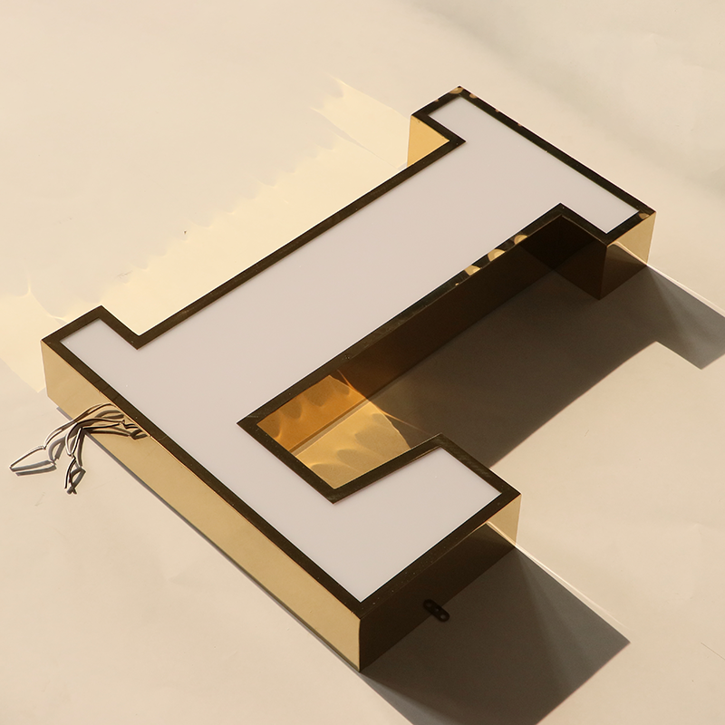 5 Front-lit led illuminated sign supplier