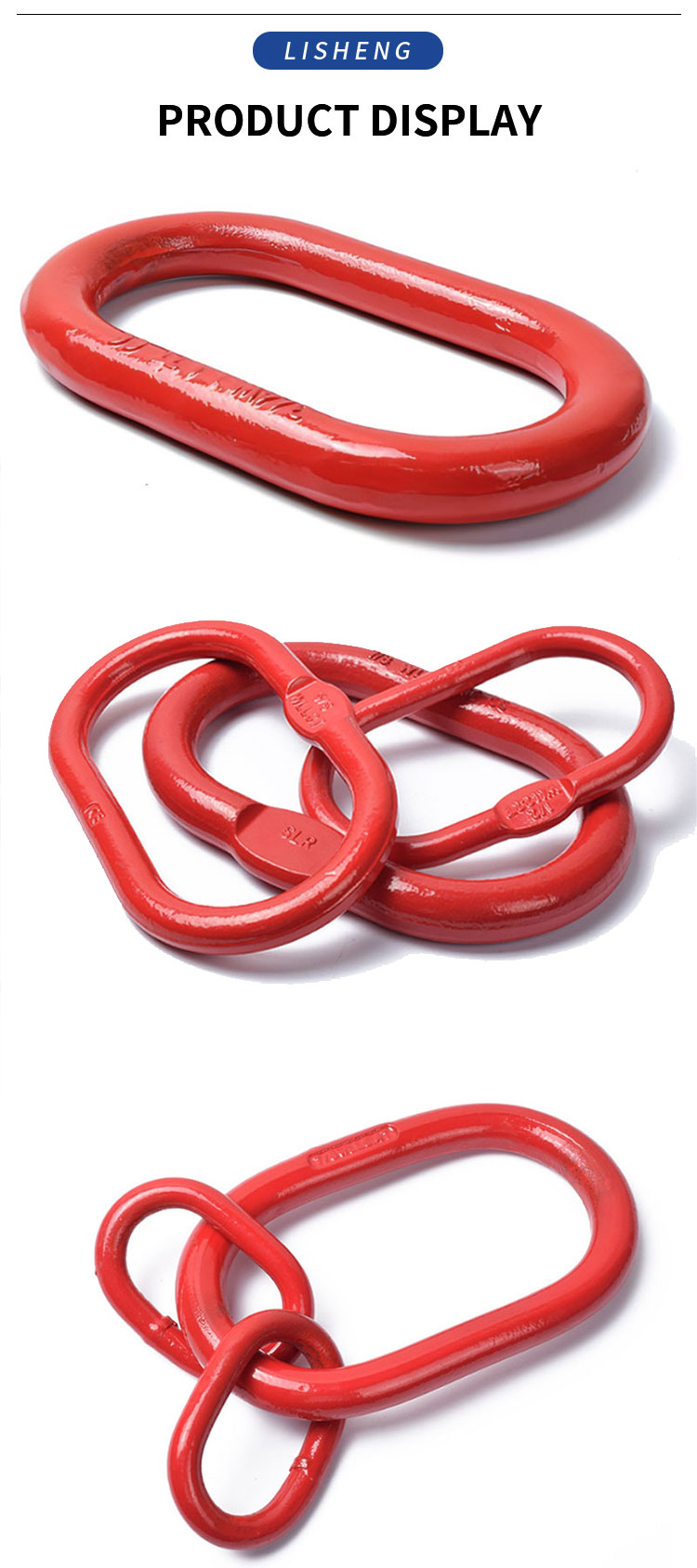 Drop forged lifting rigging hardware master link manufacture