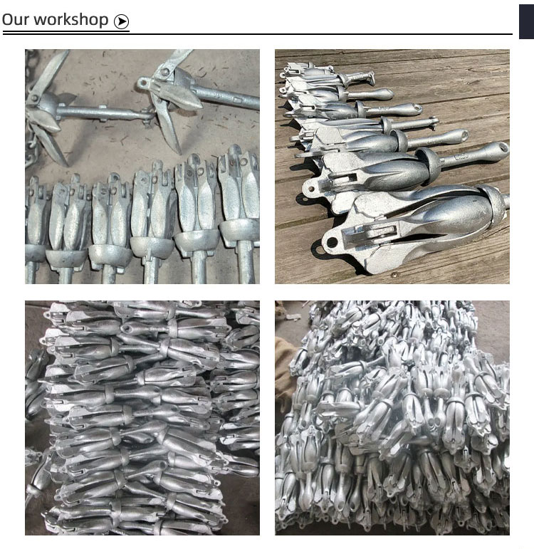 Mirror polish stainless steel folding anchor for yacht boat factory