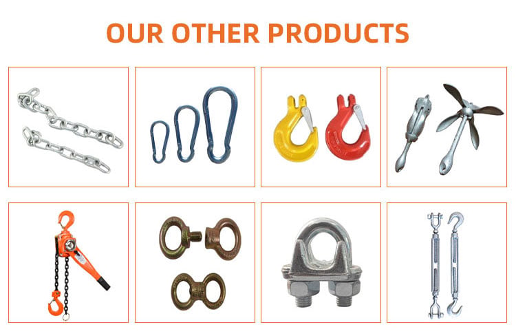 US Type G209 Bow Forged Galvanized Shackle factory