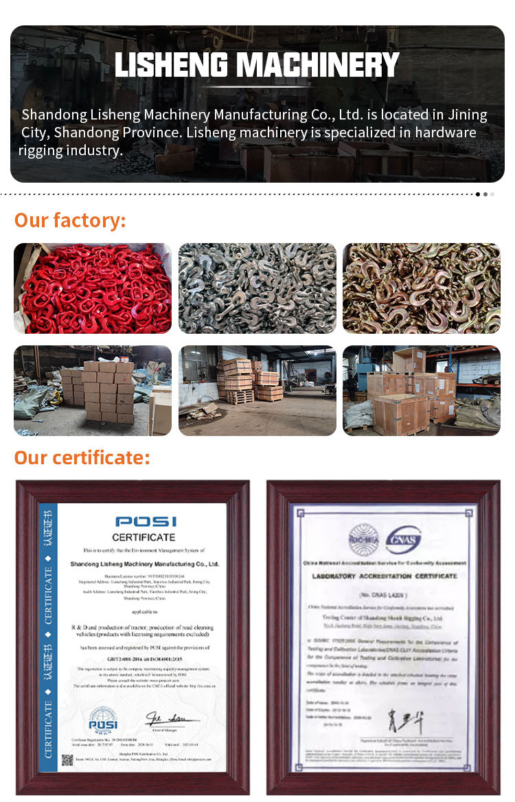 G70 Forged Lifting Riggings Eye Grab Bend Hook supplier