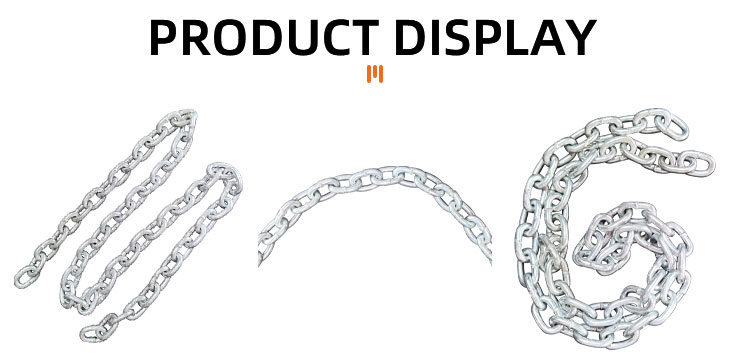 NACM90 standard galvanized US type G43 high test link chain manufacture