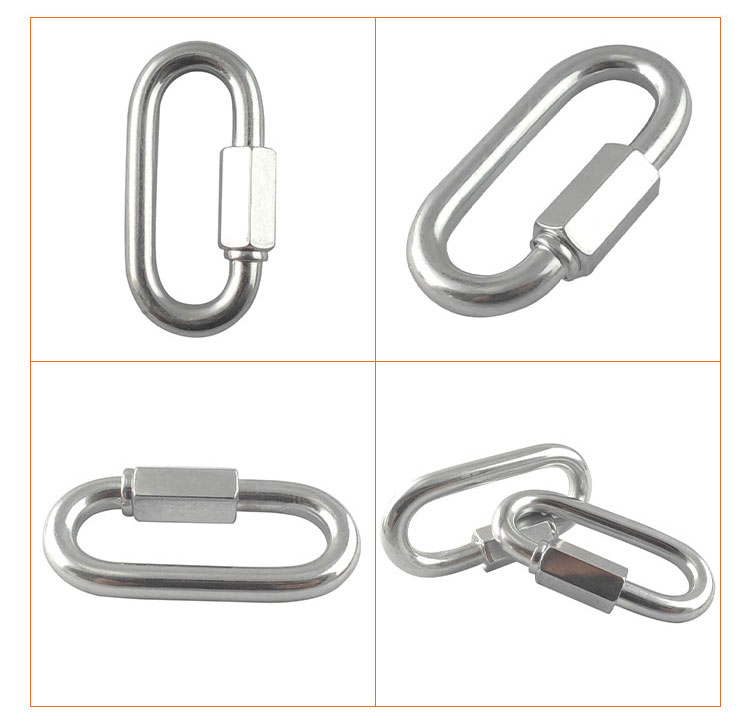 Rigging Hardware Stainless Steel Quick Link for Chain Connector supplier