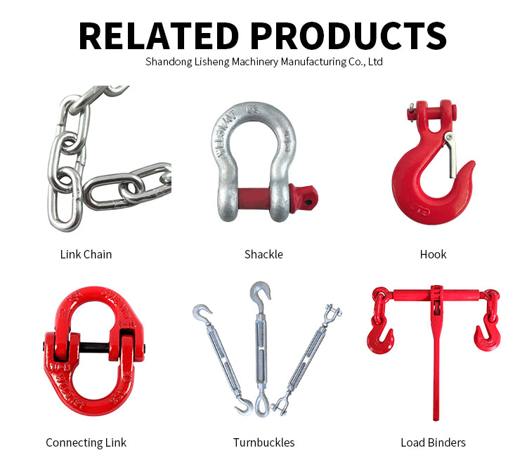 U.S Type Drop Forged Carbon Steel Chain Link Eye And Jaw G403 Chain Swivel factory