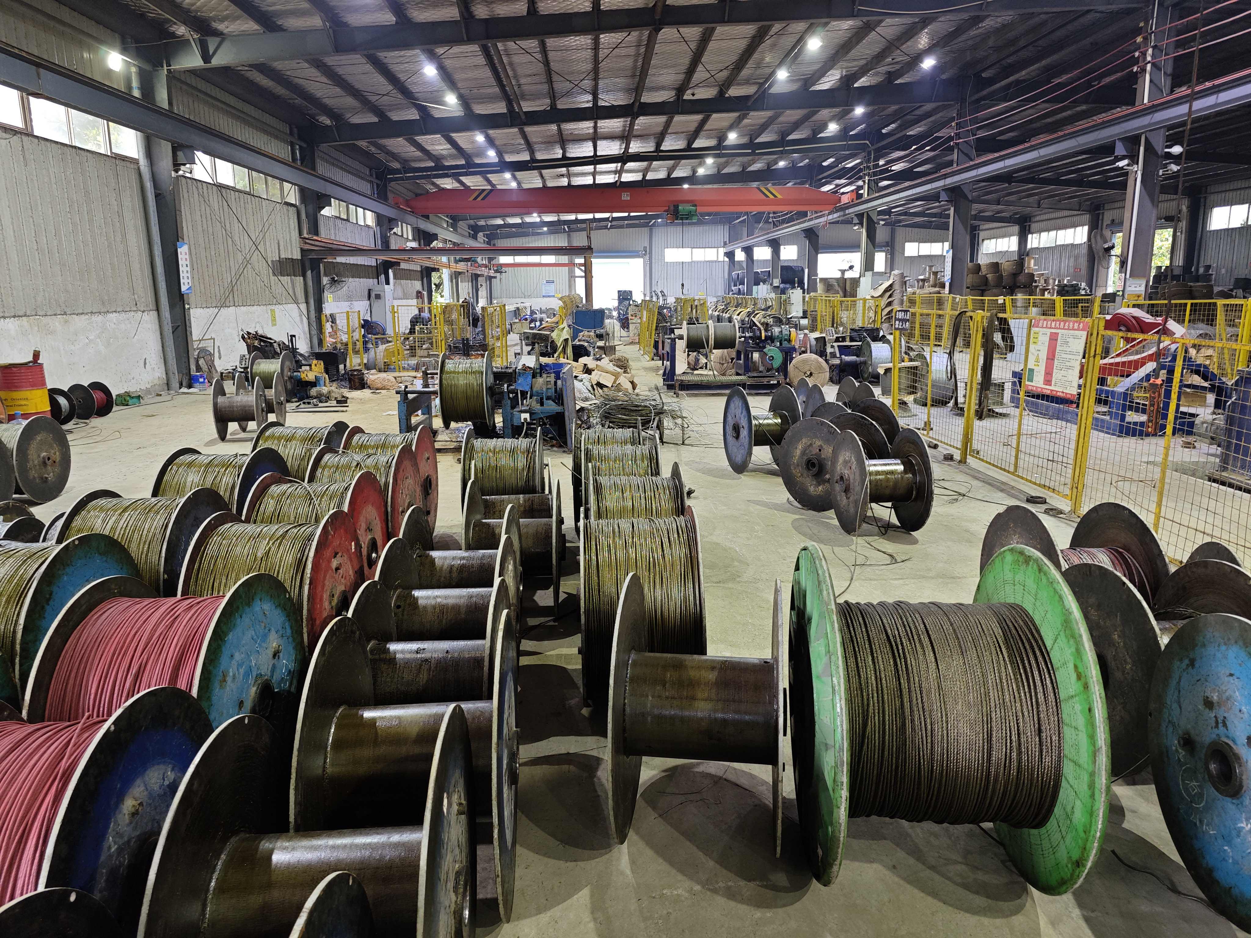 7x7 7x19 316 Elevator Stainless Steel PVC Coated Cable Wire Rope manufacture