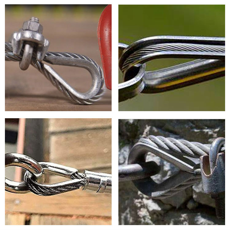Galvanized DIN6899A and DIN6899b Thimble for Rope Sling supplier