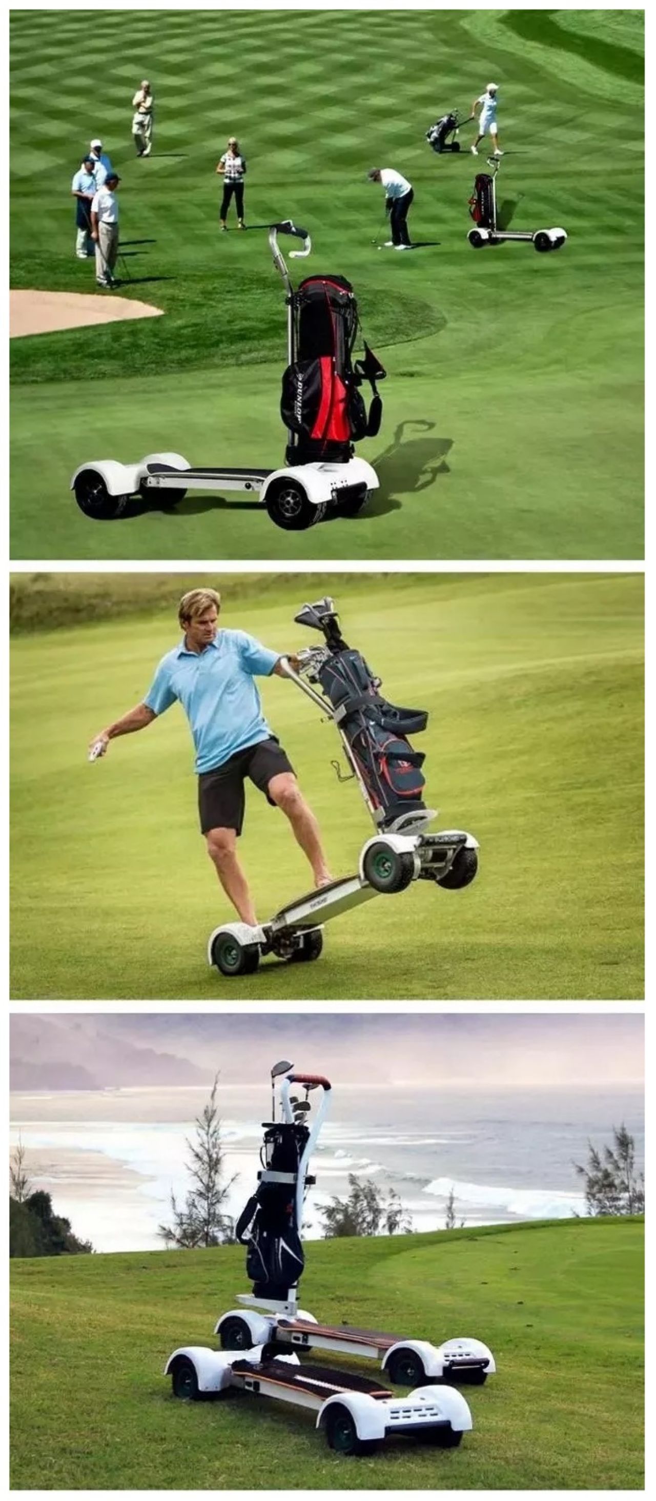KSM-930 4 Wheeler golf cart scooter for sale max load 150kg golf bike electric scooter golf skateboard manufacture