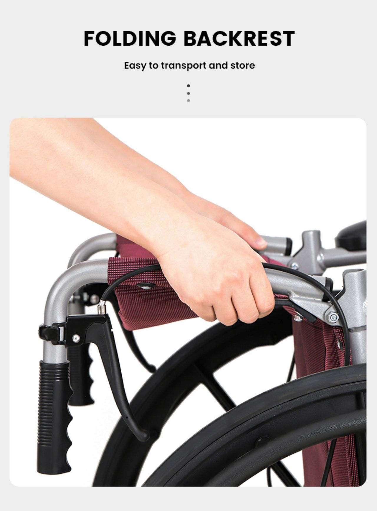 KSM-203Plus Sports and Leisure Wheelchairs for Adults Transport Wheelchair Lightweight Aluminum Alloy Portable Manual WheelChair supplier