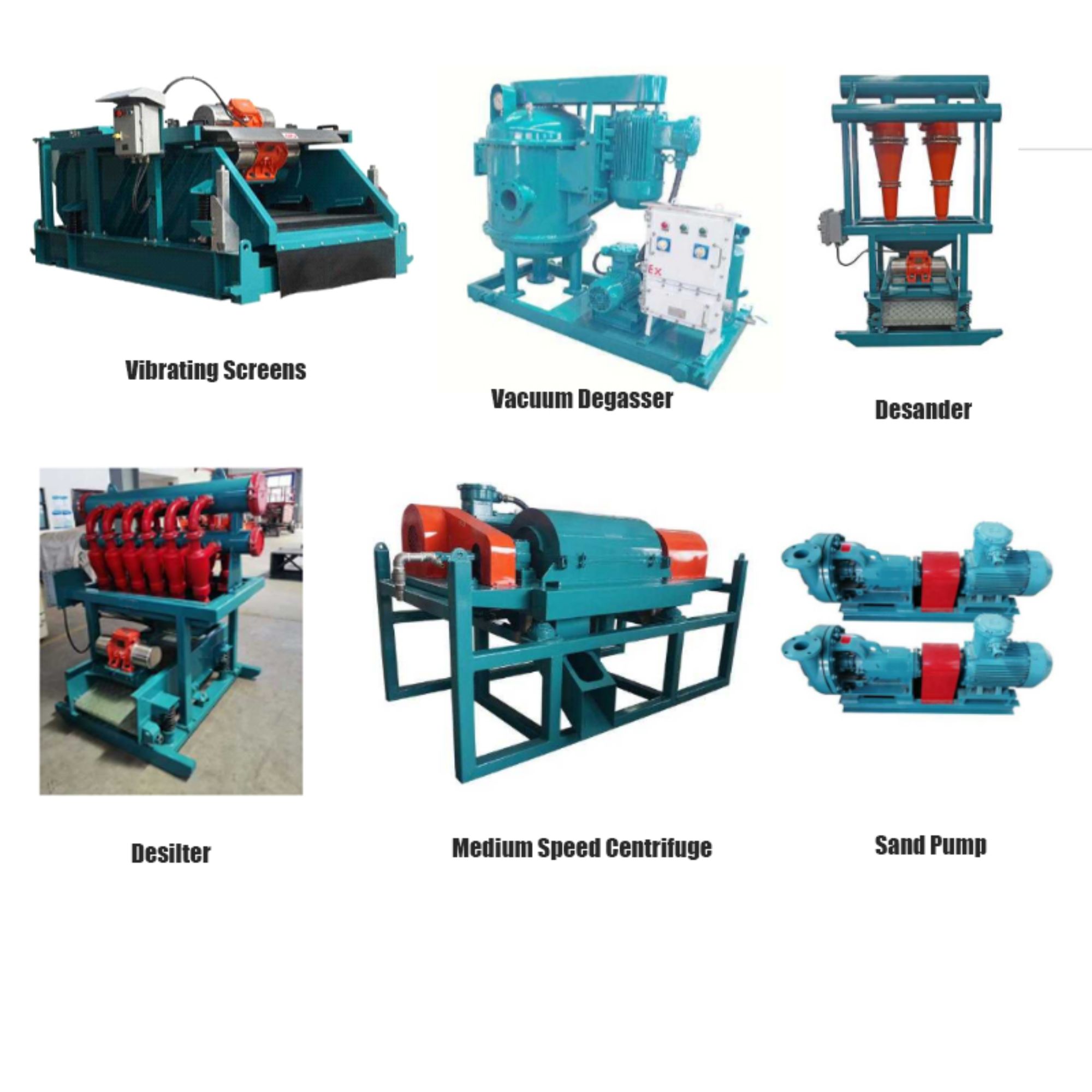 ZJ50J Land Drilling Rig Supporting Solid Control System