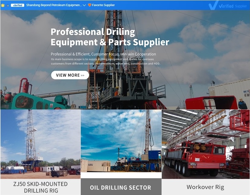 630HP ZJ20CZ Machine Manufacturers Trailer Truck Mounted Water Well Drilling Rig factory