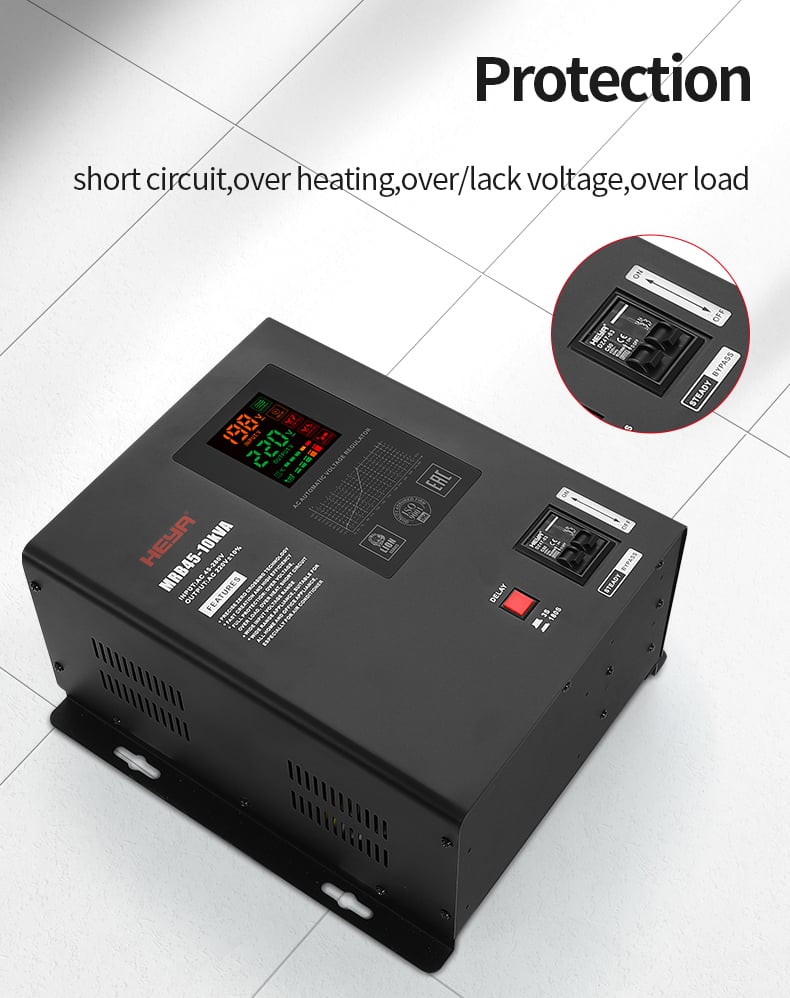 MRB Series 500VA-30KVA voltage stabilizer price list 5kva automatic voltage stabilizer price list for home supplier